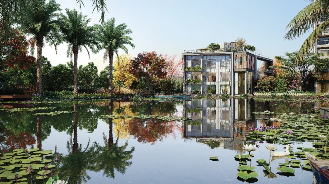 Godrej Blue Water body
