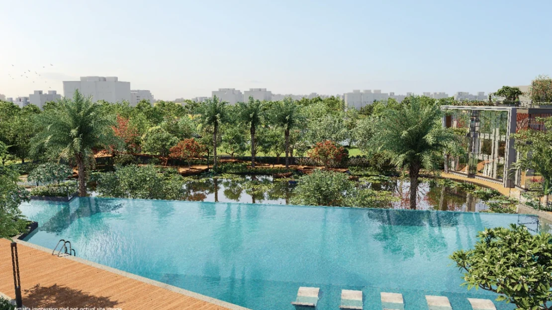 Godrej Blue Swimming pool