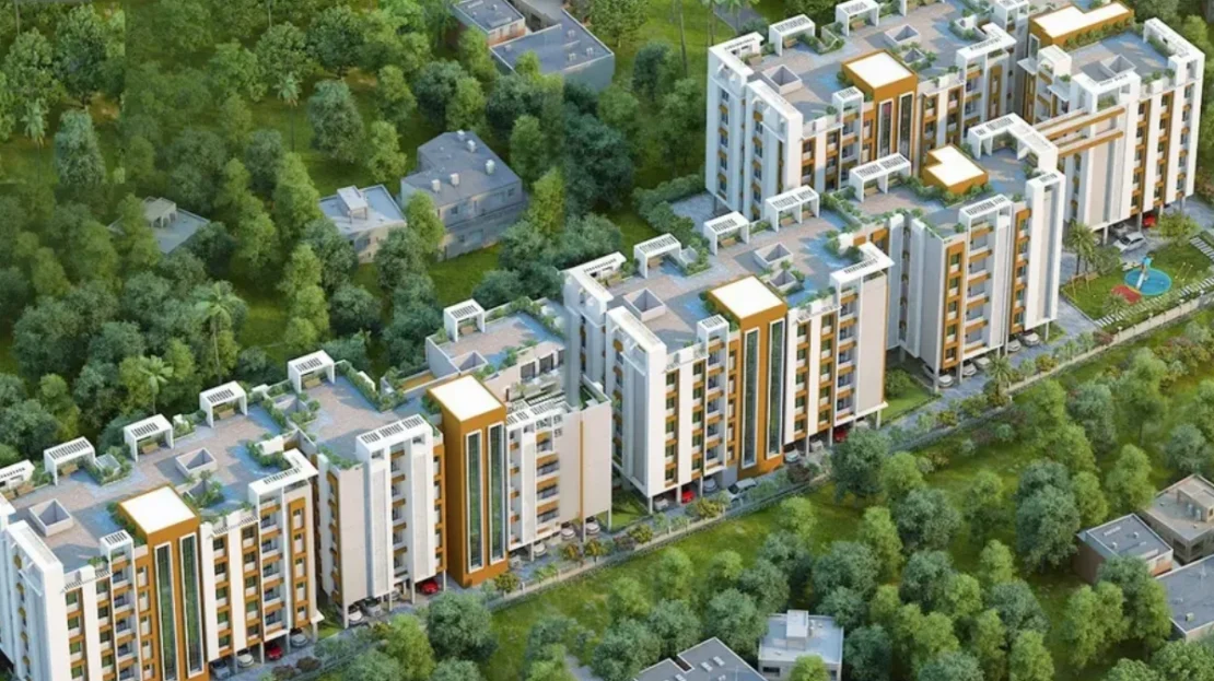 Aerial view of Sanskriti