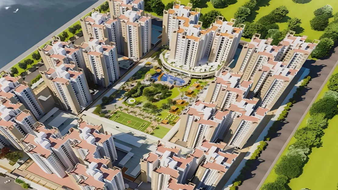 Shriram Grand city full elevation image