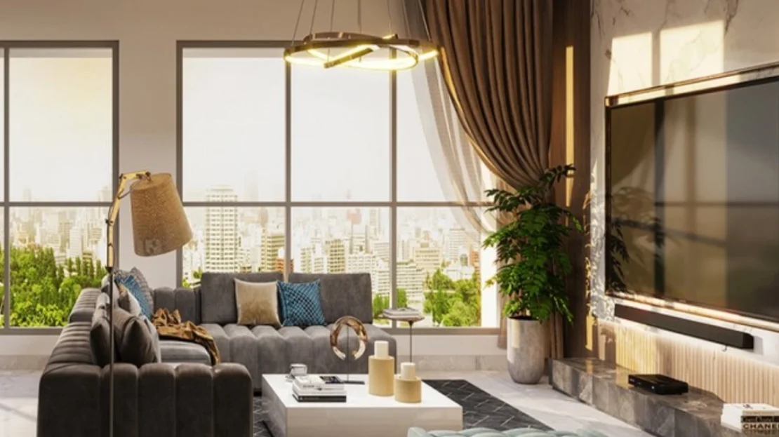 Living room vanaha verdant